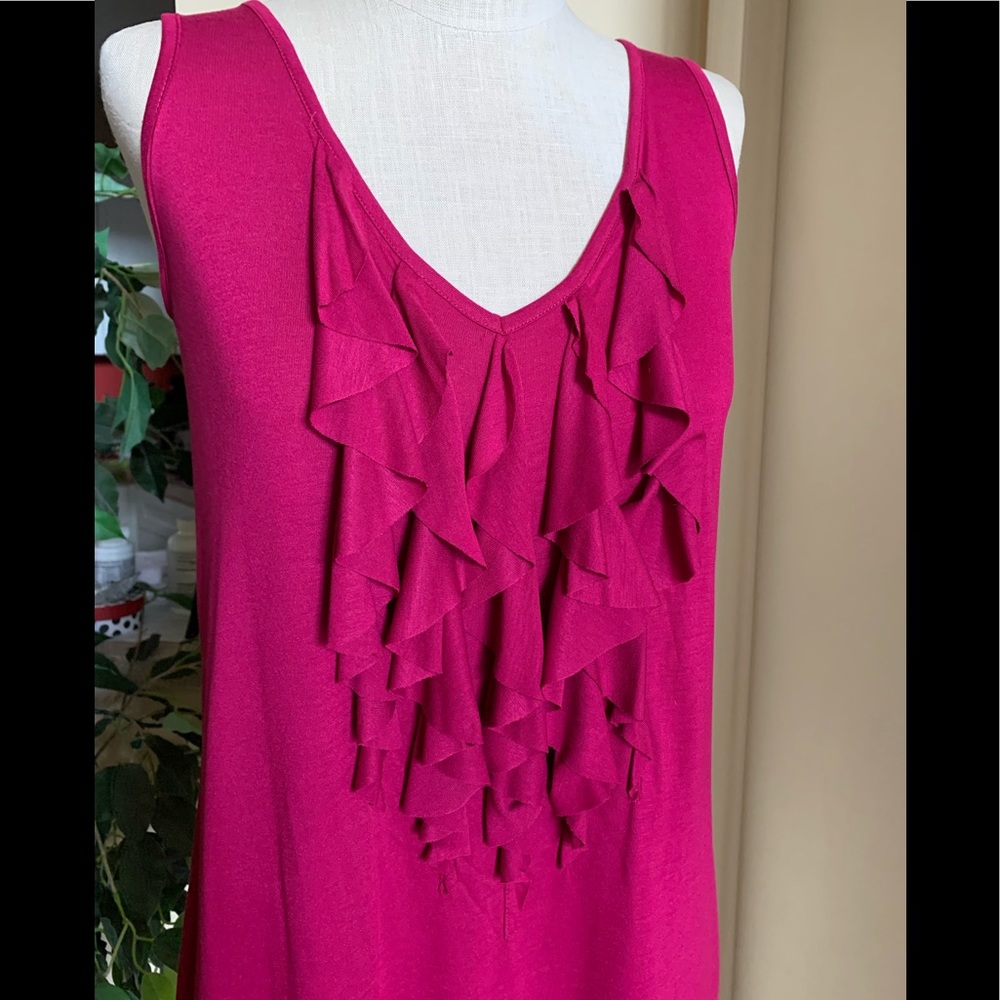 Beautiful Fuchsia Color Top - image 1